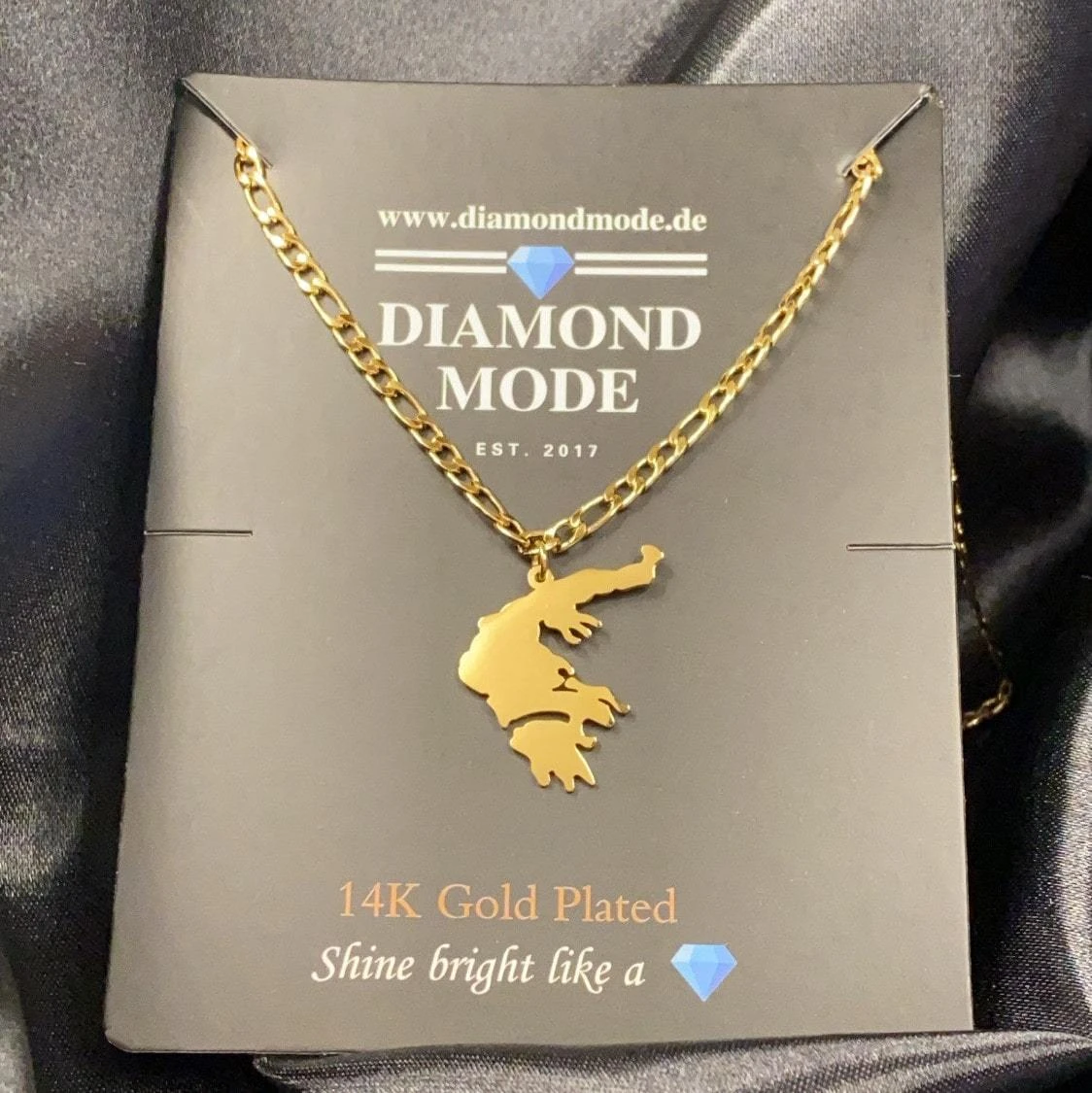 Nations Kette | 18K Vergoldet | Classic – Bild 4