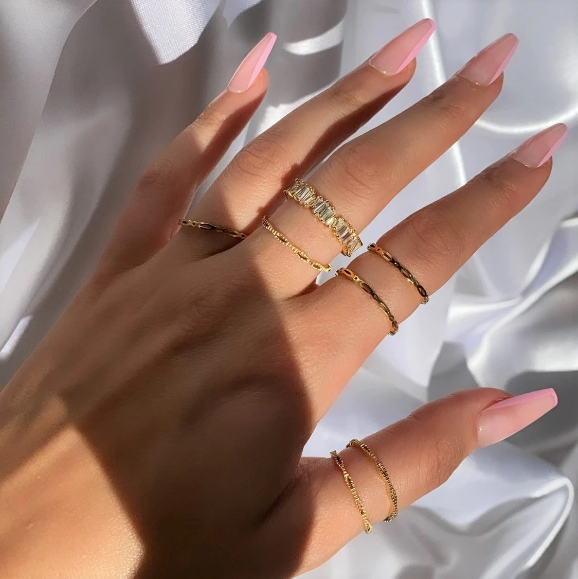 Aurelie Ring | 18K Vergoldet – Bild 3