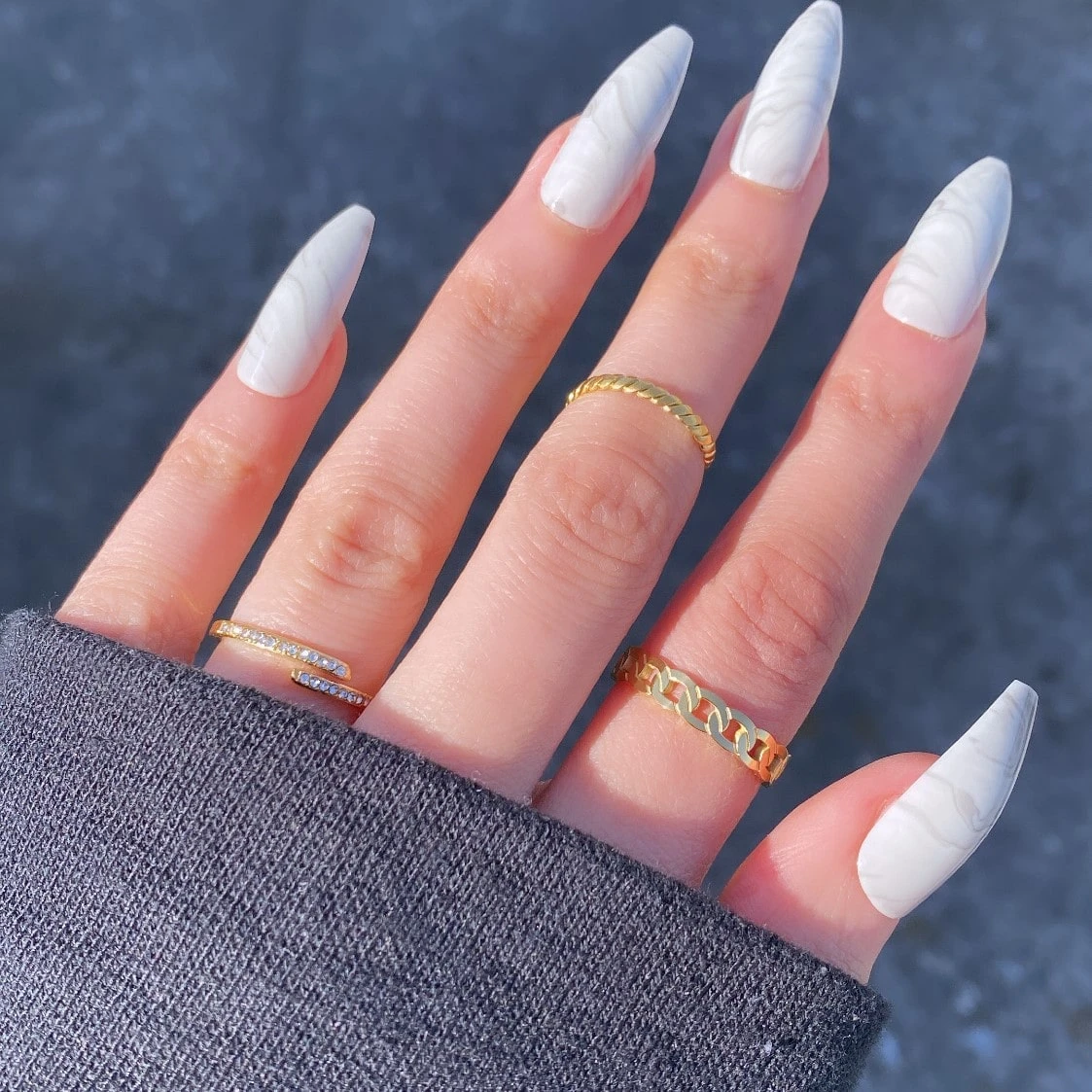 Chain Ring | 18K Vergoldet – Bild 2