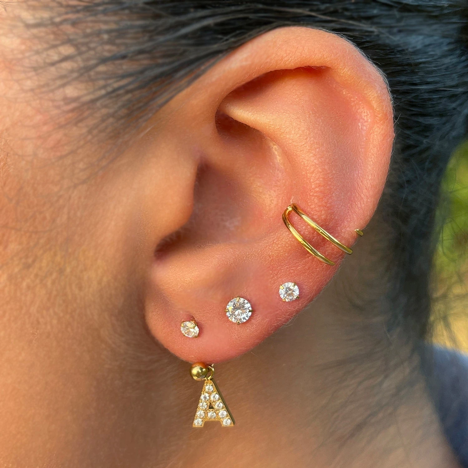 Marisol Ear Cuff | 18K Vergoldet – Bild 2
