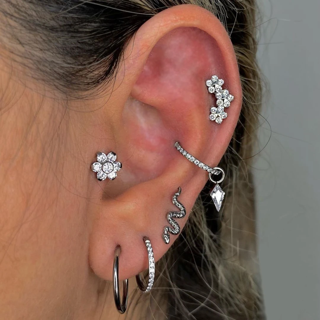 Bloomy Piercing | Titan â Bild 5