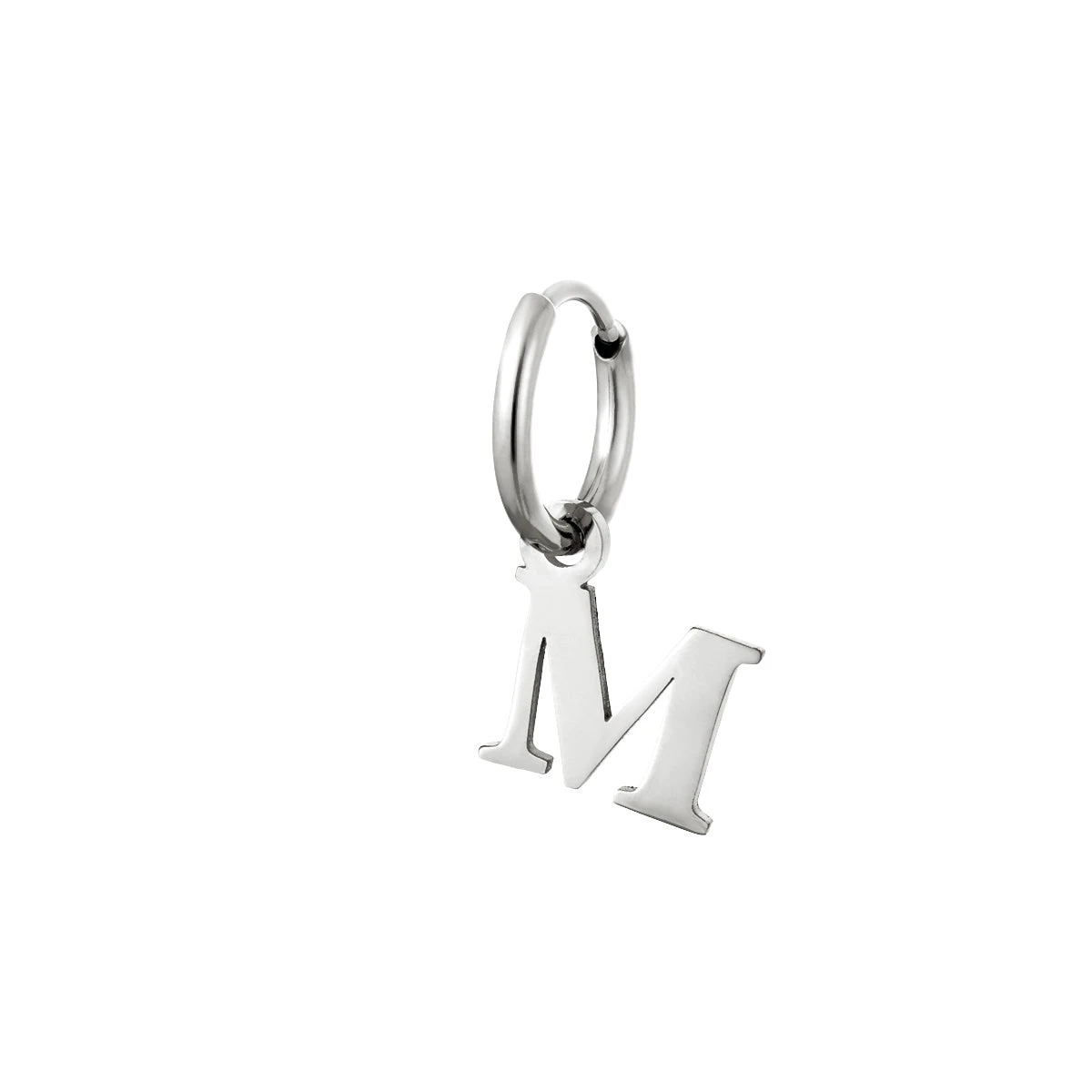 Simple Letter Ohrring | 18K Vergoldet – Bild 5