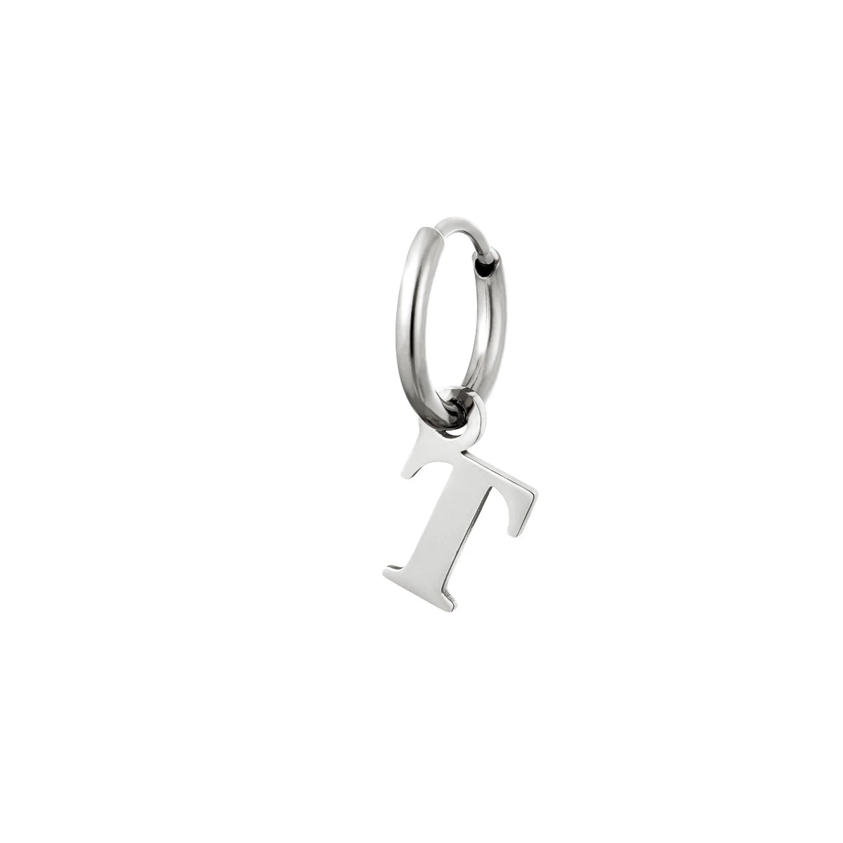 Simple Letter Ohrring | 18K Vergoldet – Bild 6