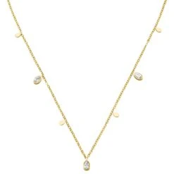 Shine Drops Halskette | 18K Vergoldet