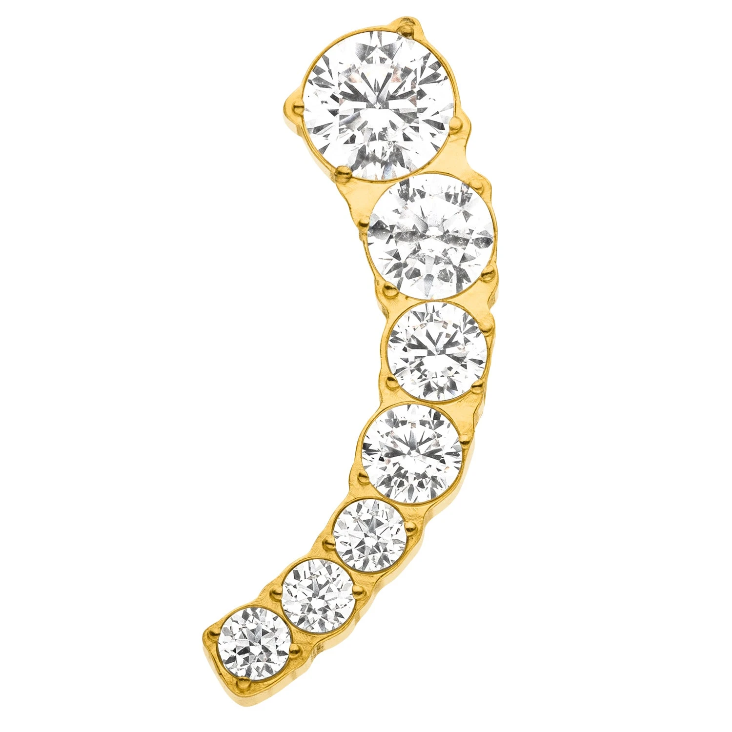 Stripe Piercing | Titan â Bild 3