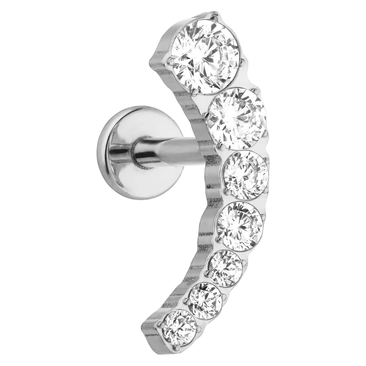 Stripe Piercing | Titan â Bild 4