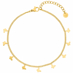 Adela Fußkette | 18K Vergoldet