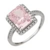 Big Pink Ring | 925 Echtsilber