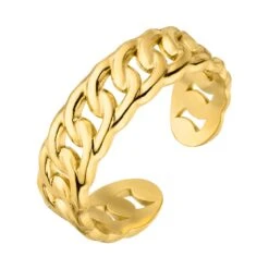 Braided Ring | 18K Vergoldet