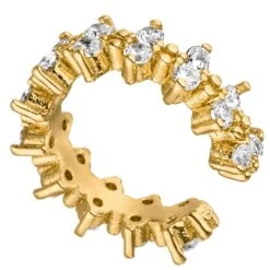 Brili Ear Cuff | 18K Vergoldet
