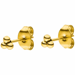 Bullets Ohrstecker | 18K Vergoldet