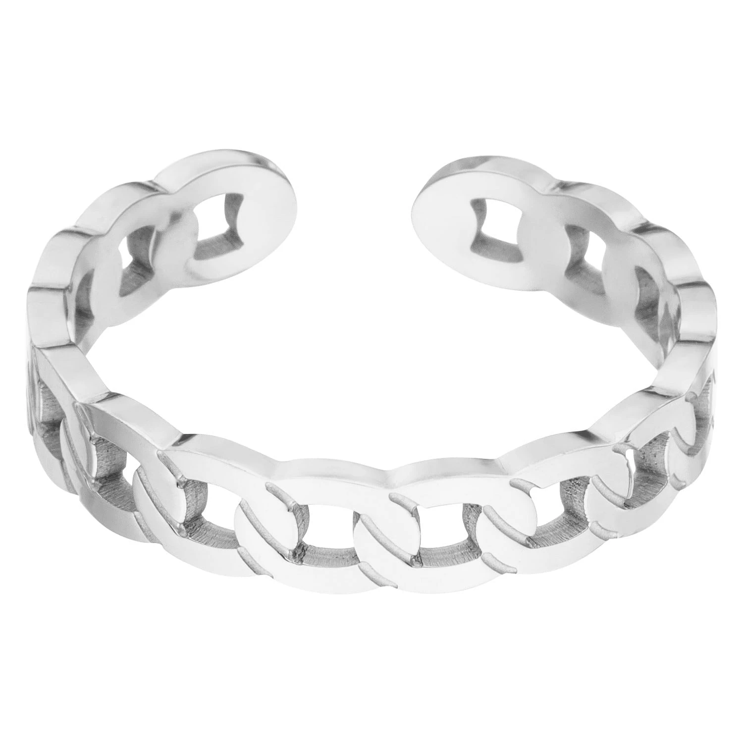 Chain Ring | 18K Vergoldet – Bild 5