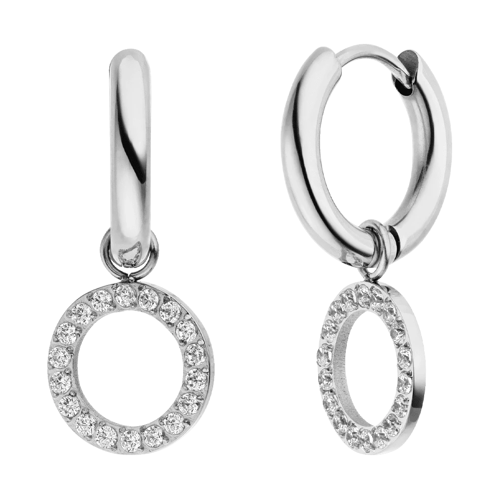 Circle Ohrringe | 18K Vergoldet â Bild 3