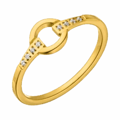 Circle Ring | 18K Vergoldet