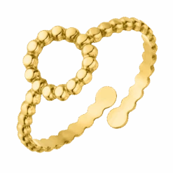 Circle Ring | 14K Vergoldet