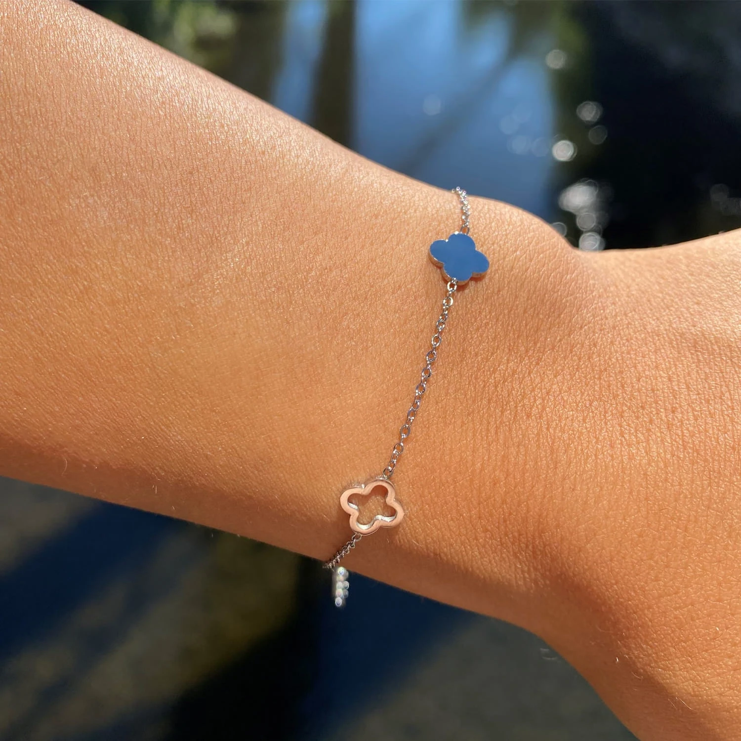 Clover Armband | 18K Vergoldet – Bild 3