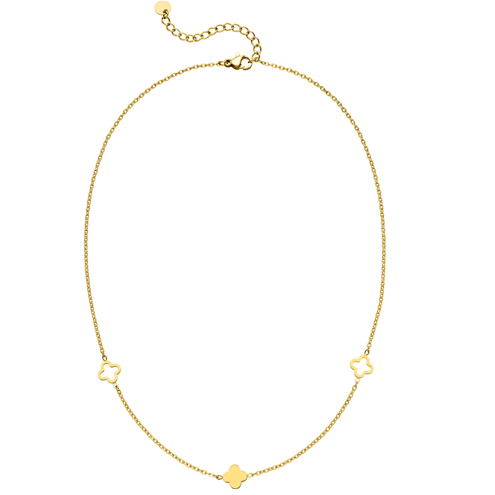 Clover Kette | 18K Vergoldet – Bild 4