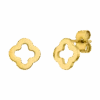 Clover Ohrstecker | 18K Vergoldet