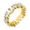Cristallo Ring | 18K Vergoldet