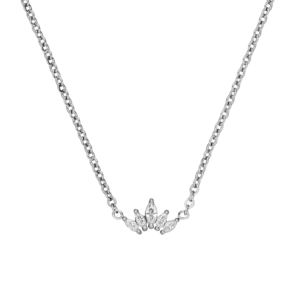 Crown Halskette | 18K Vergoldet – Bild 5