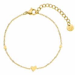 Cute Heart Armband | 18K Vergoldet