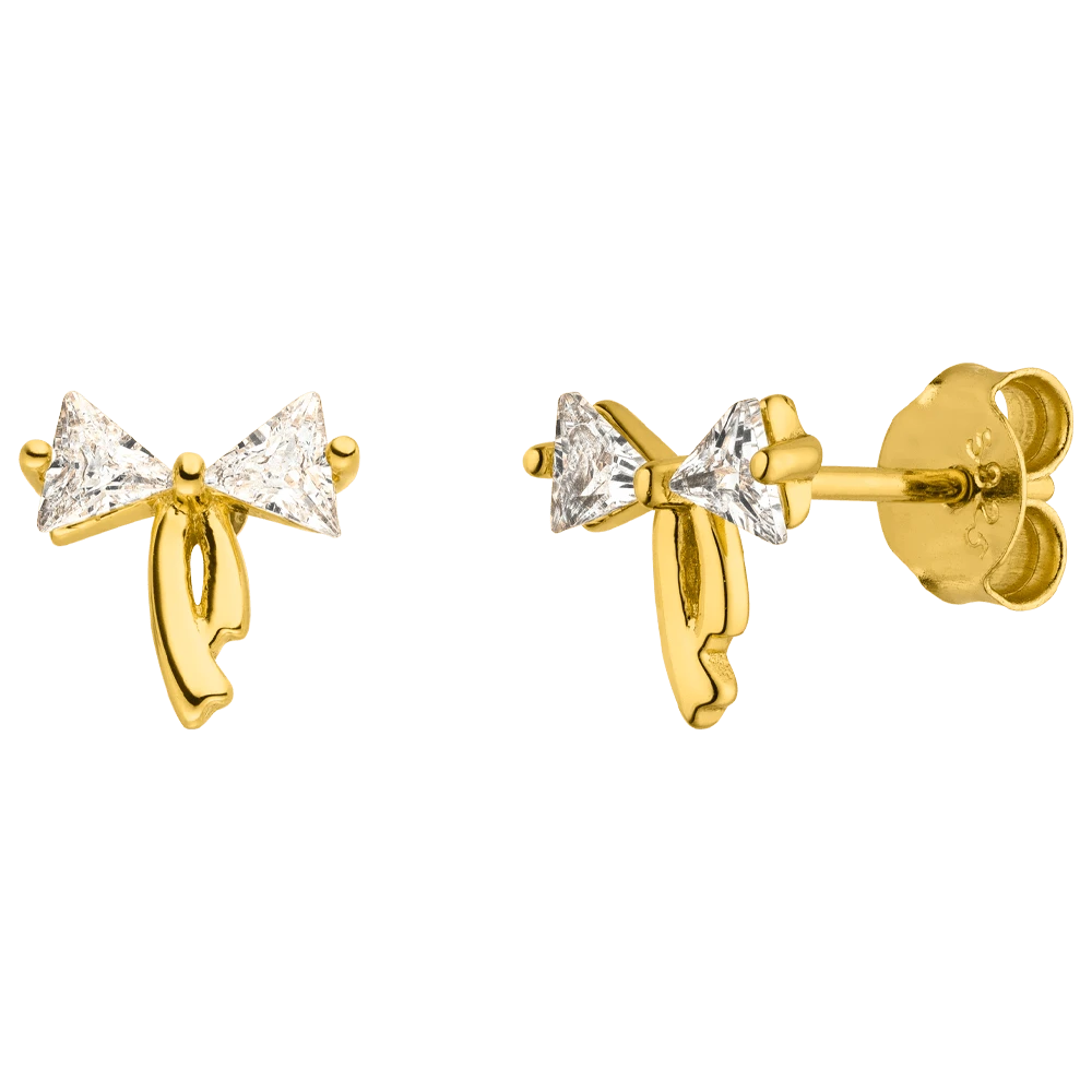 Cute Tie Ohrstecker | 925 Echtsilber