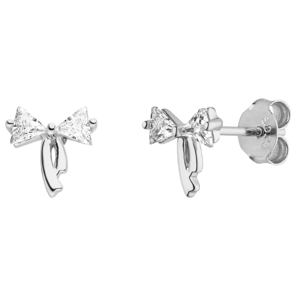 Cute Tie Ohrstecker | 925 Echtsilber â Bild 3