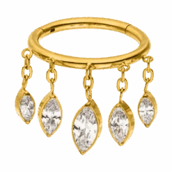 Dangling Conch Piercing | Titan