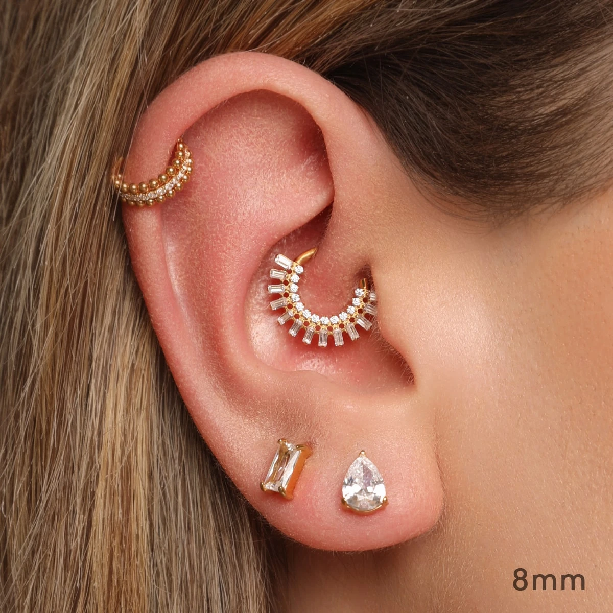 Deluxe Clicker Piercing | Titan – Bild 2