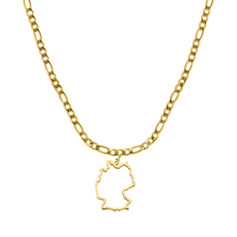 Nations Kette | 18K Vergoldet | Classic – Bild 11