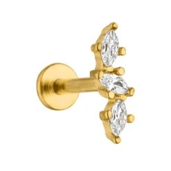 Diamond Leaves Piercing | Titan