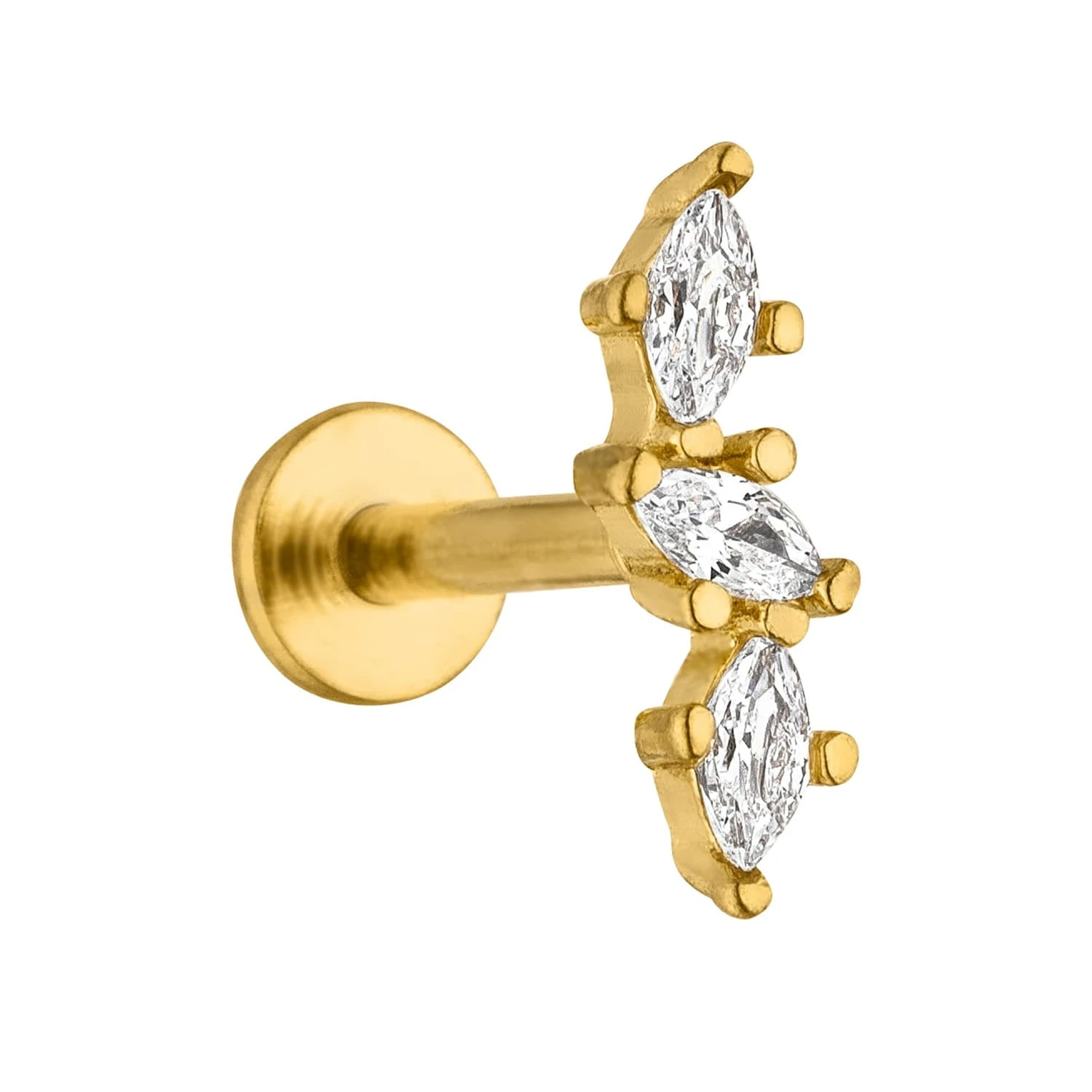 Diamond Leaves Piercing | Titan