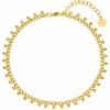 Dots Fußkette | 18K Vergoldet