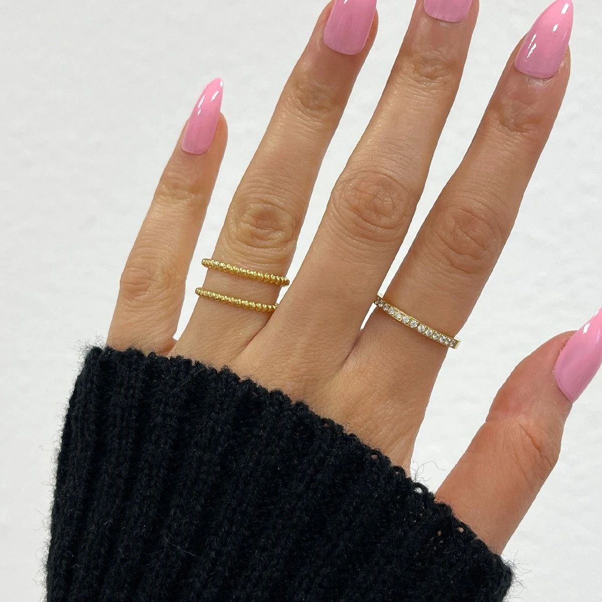 Dots Ring | 18K Vergoldet – Bild 2