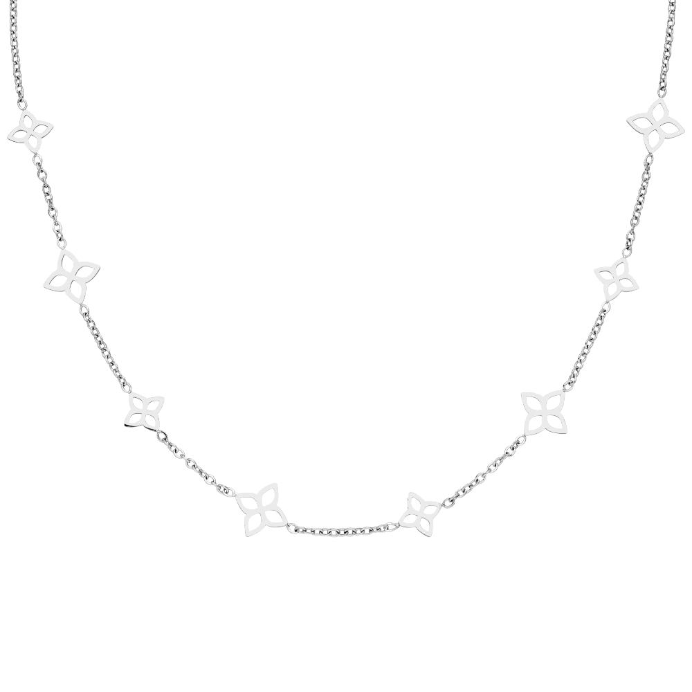 Elegant Flower Kette | 18K Vergoldet – Bild 5