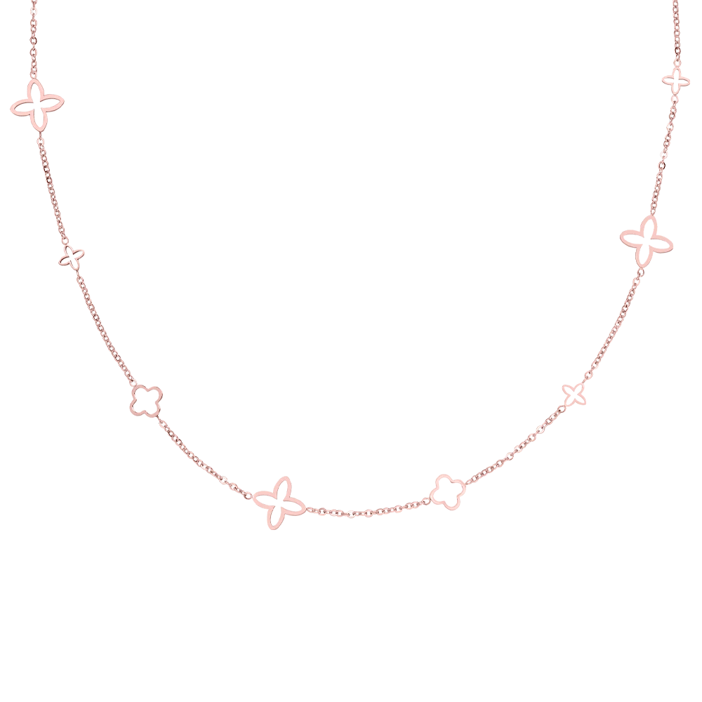 Fancy Clover Kette | 18K Vergoldet – Bild 6