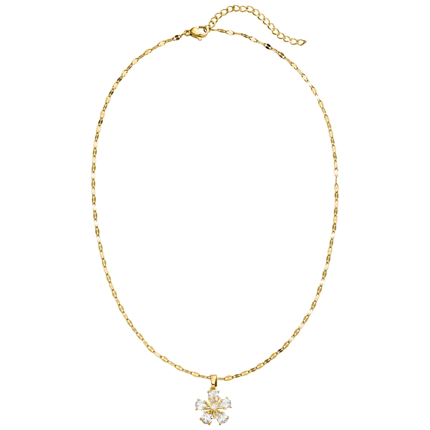 Sakura Flower Kette | 925 Echtsilber – Bild 4