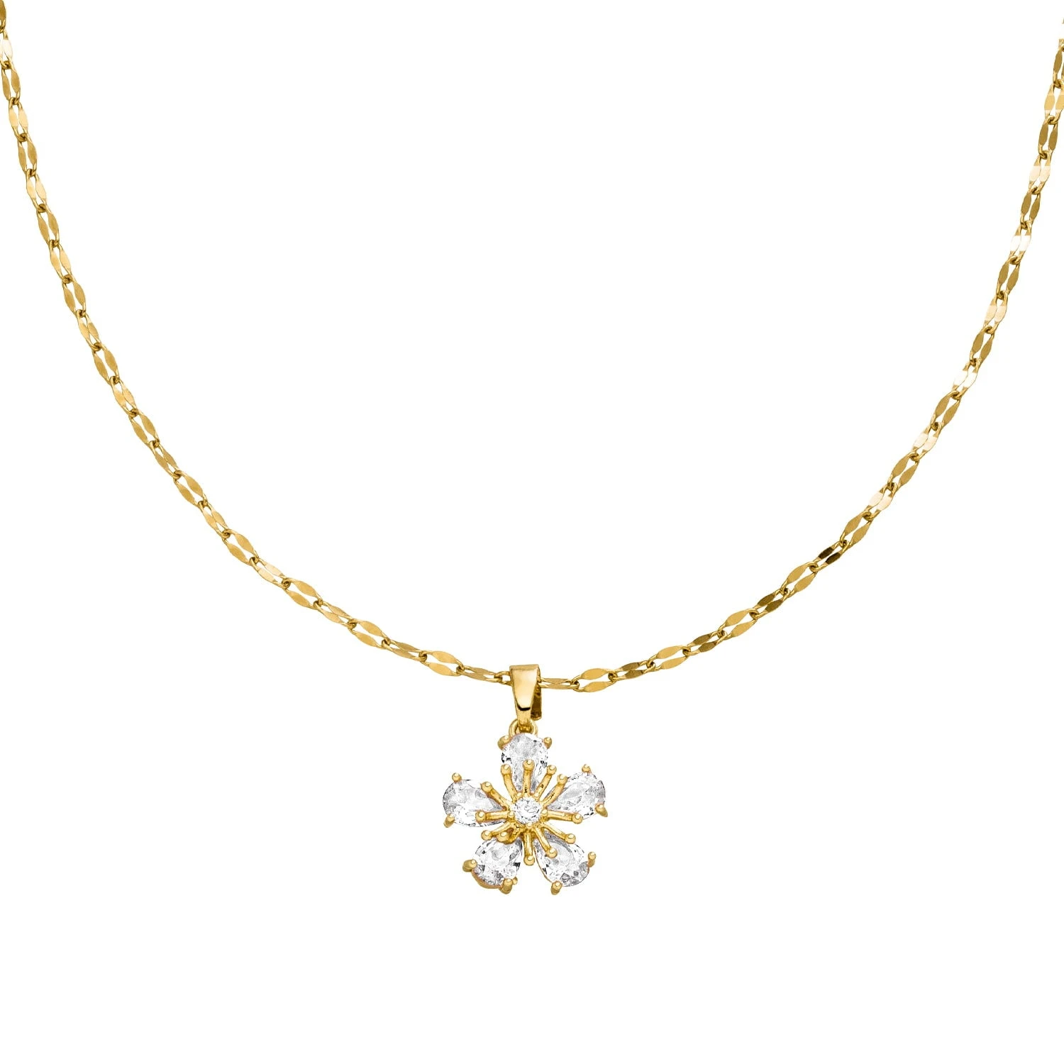 Sakura Flower Kette | 925 Echtsilber