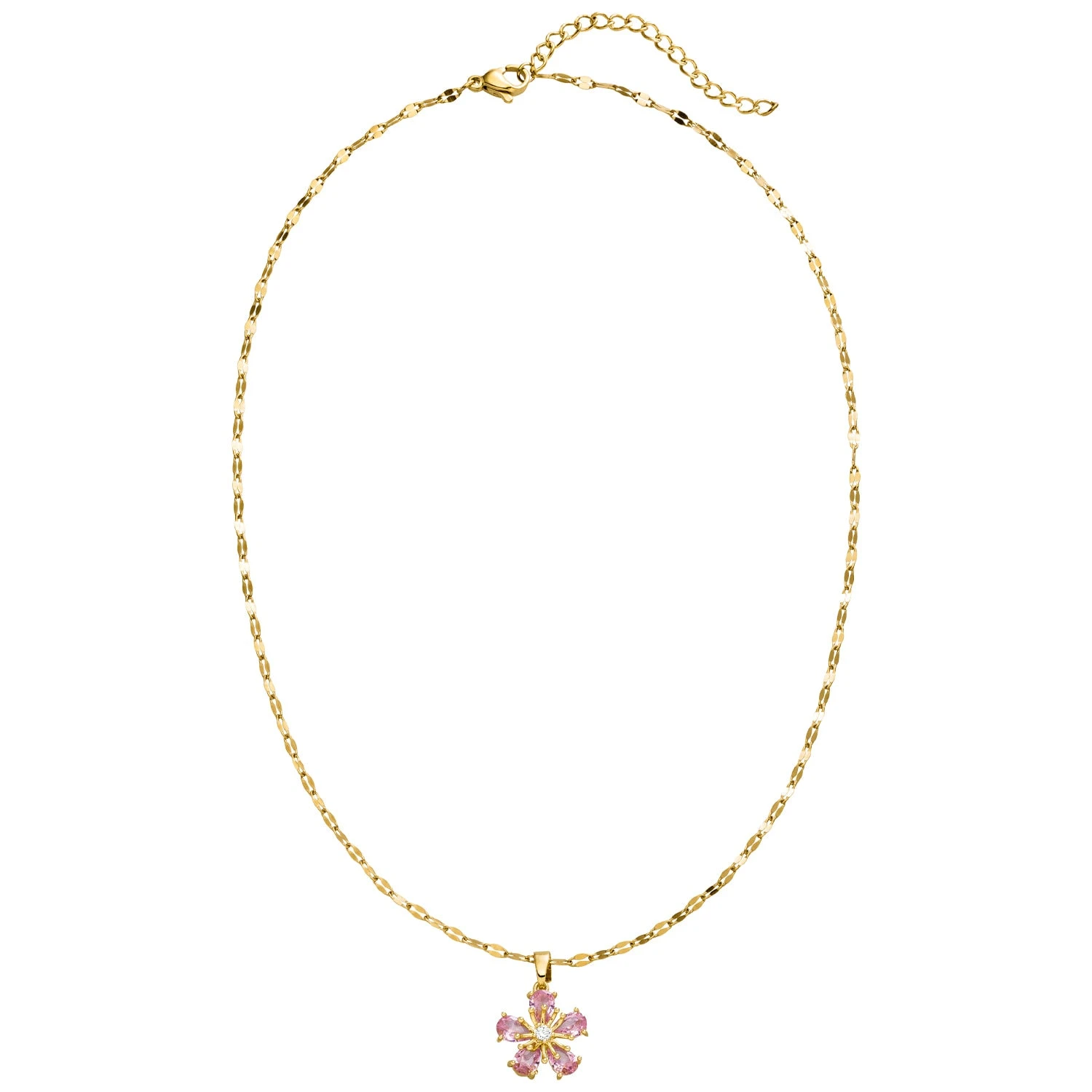 Sakura Flower Kette | 925 Echtsilber – Bild 6