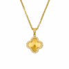 Glamour Clover Kette | 18K Vergoldet