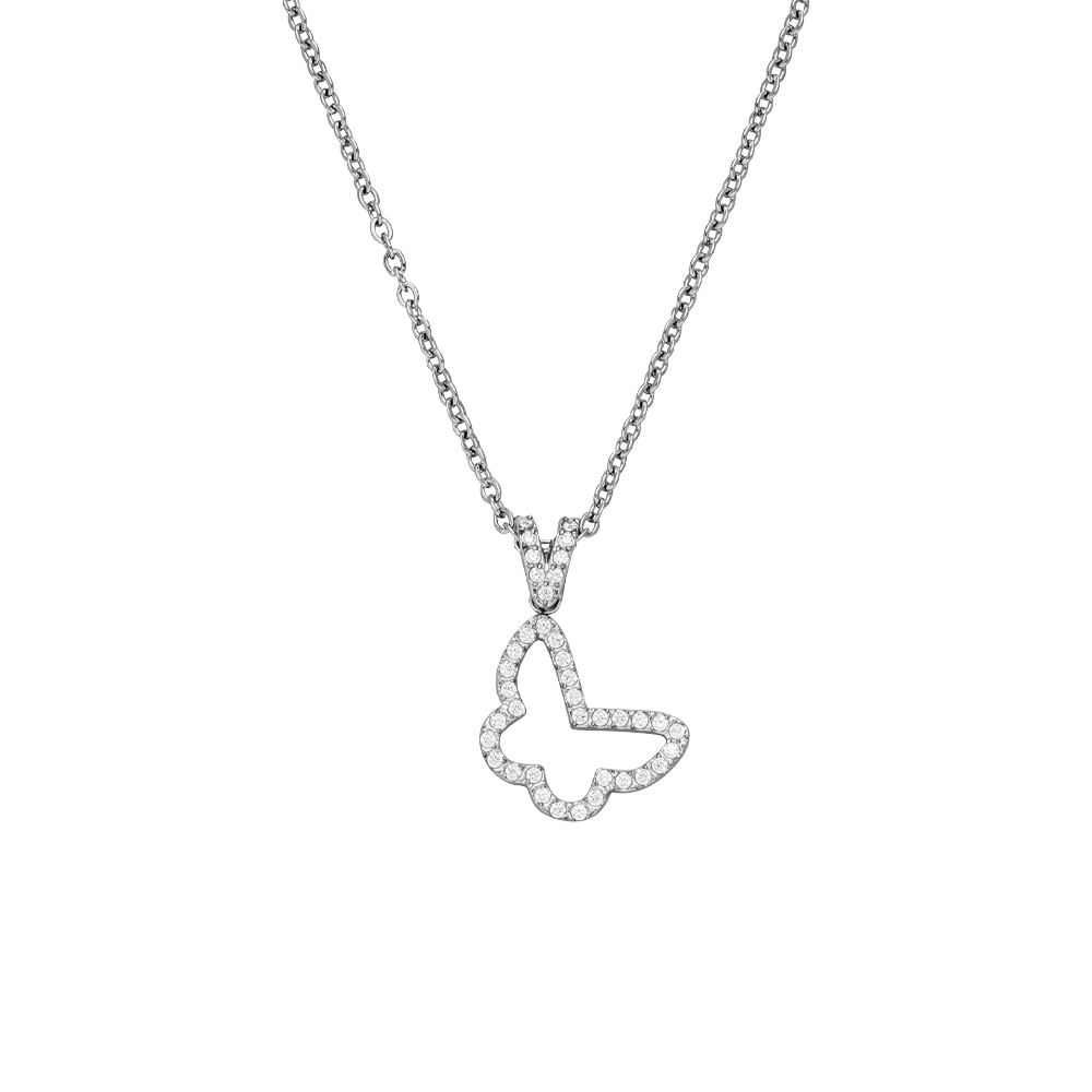 Glow Butterfly Halskette | 18K Vergoldet – Bild 5