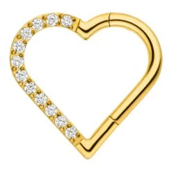 Heart Clicker Piercing | Titan