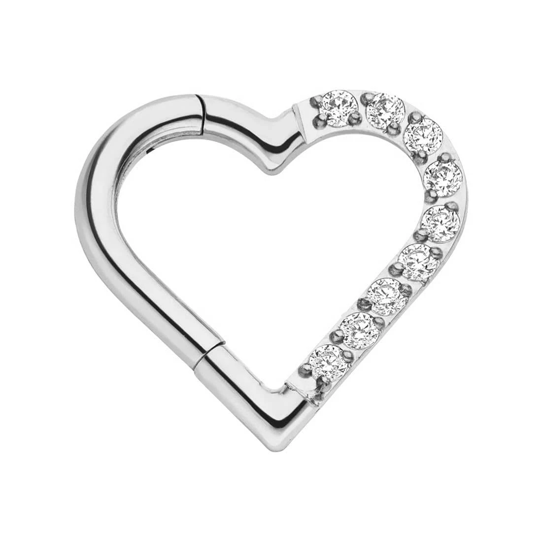 Heart Clicker Piercing | Titan – Bild 11