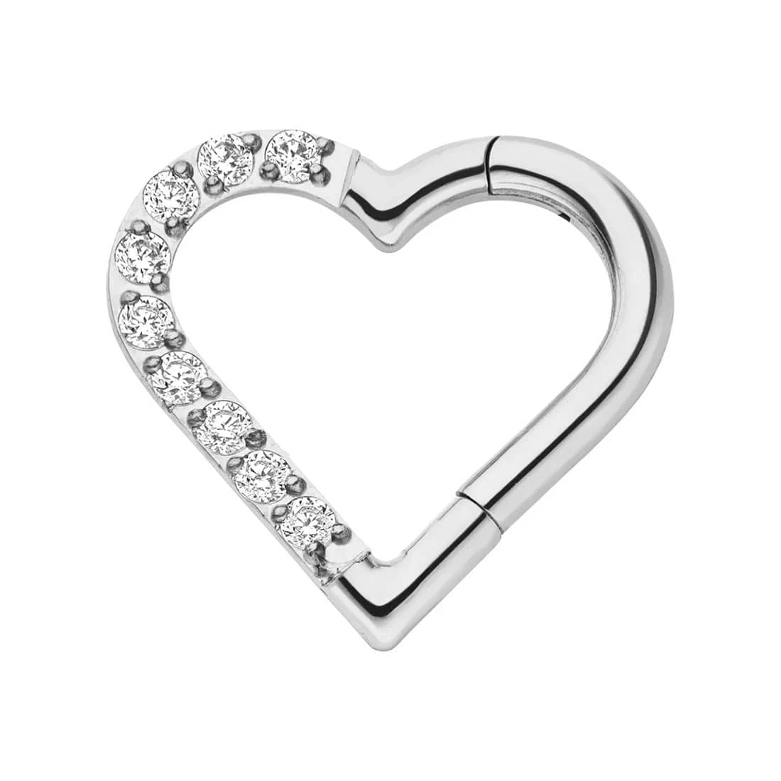 Heart Clicker Piercing | Titan – Bild 9