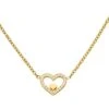 Heart In Heart Kette | 18K Vergoldet