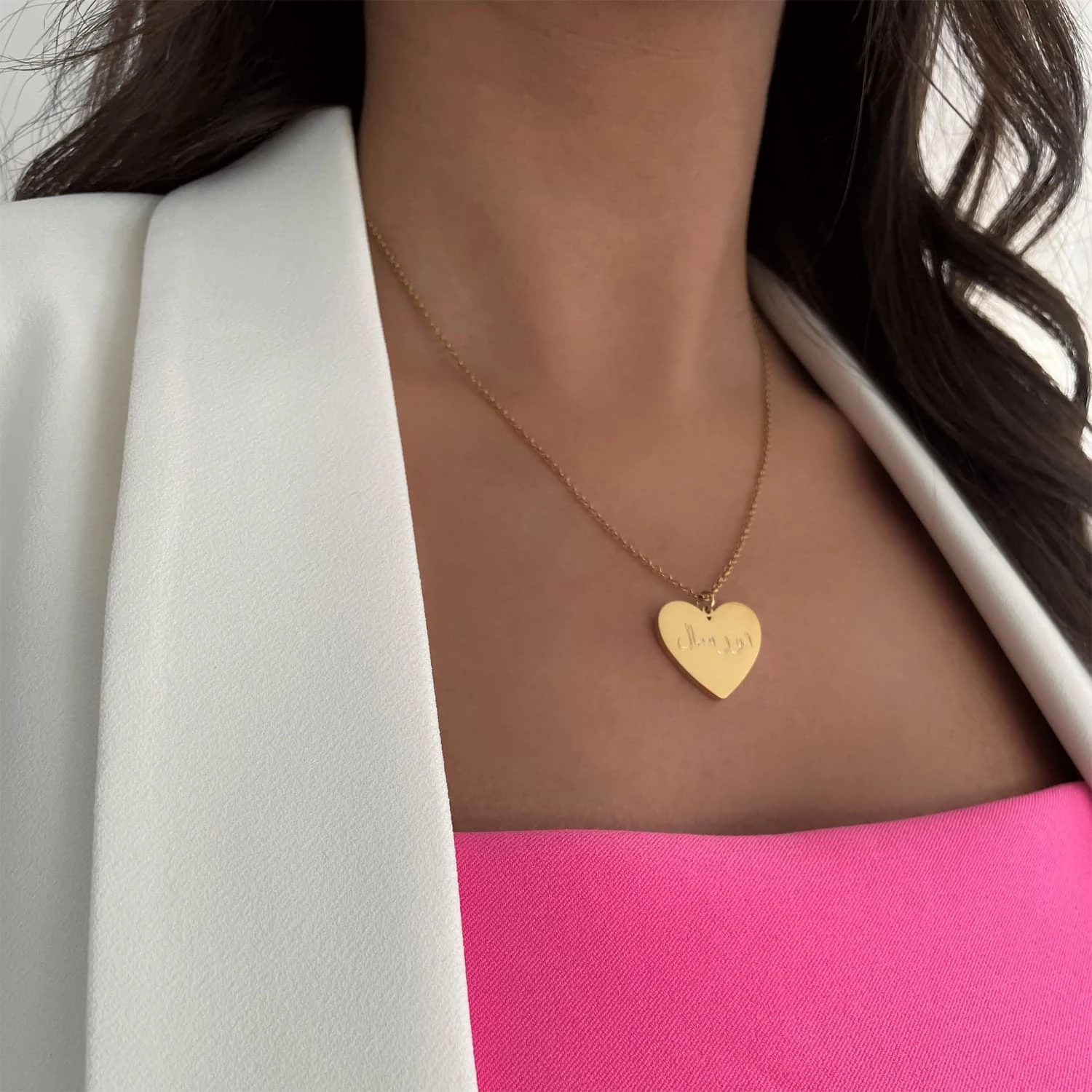 Heart | Halskette + Gravur – Bild 3