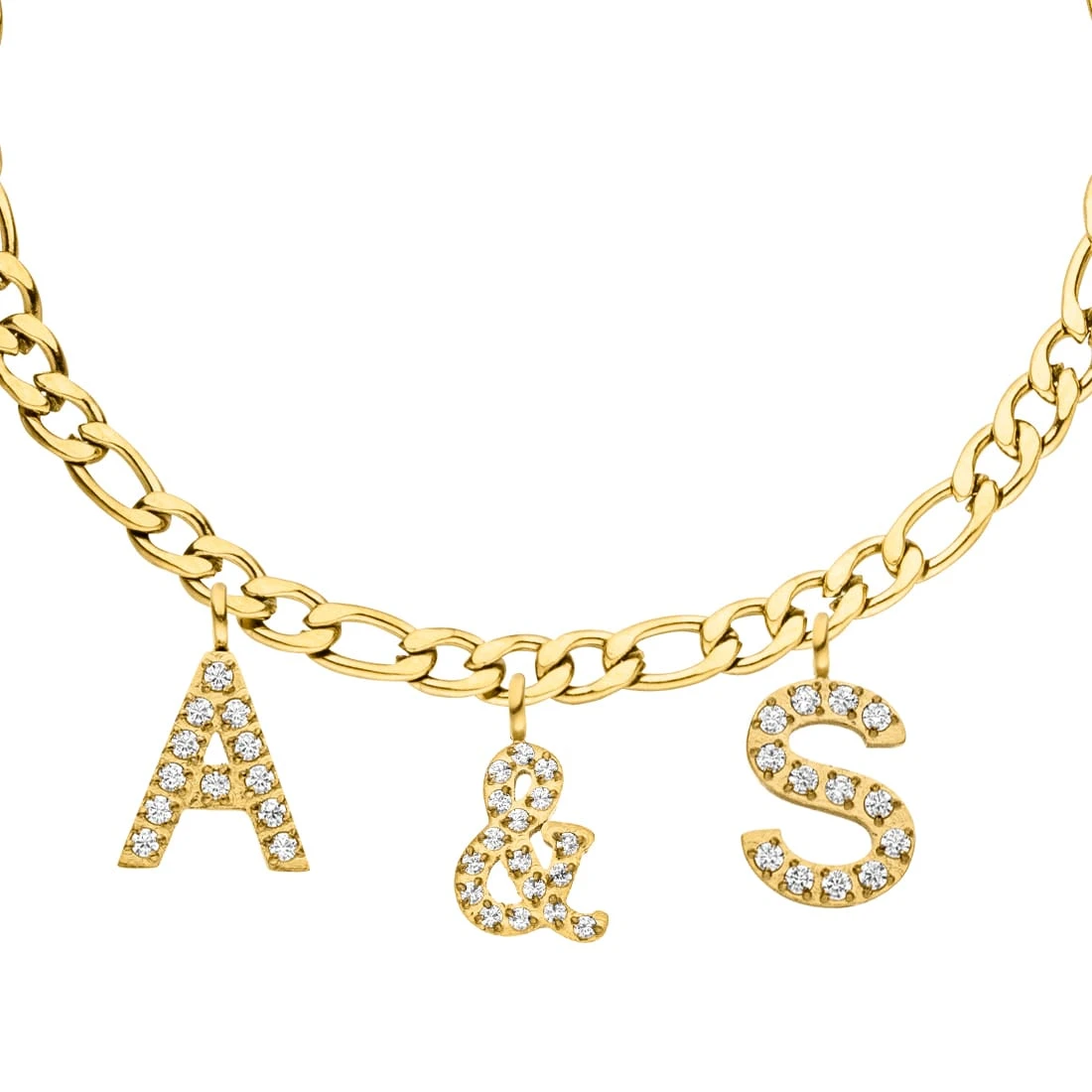 Initiale Armband | 18K Vergoldet