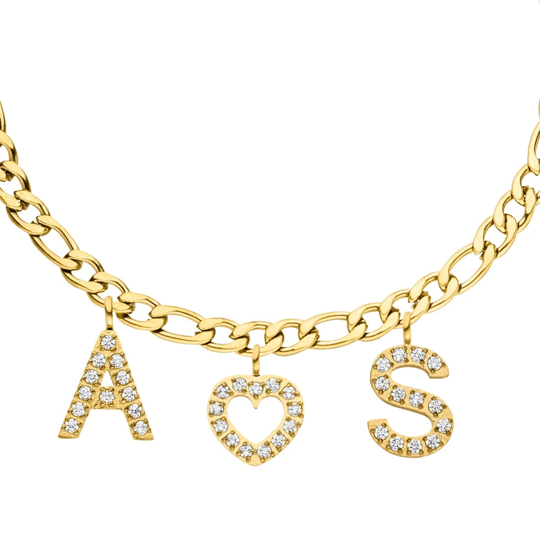 Initiale Armband | 18K Vergoldet – Bild 4