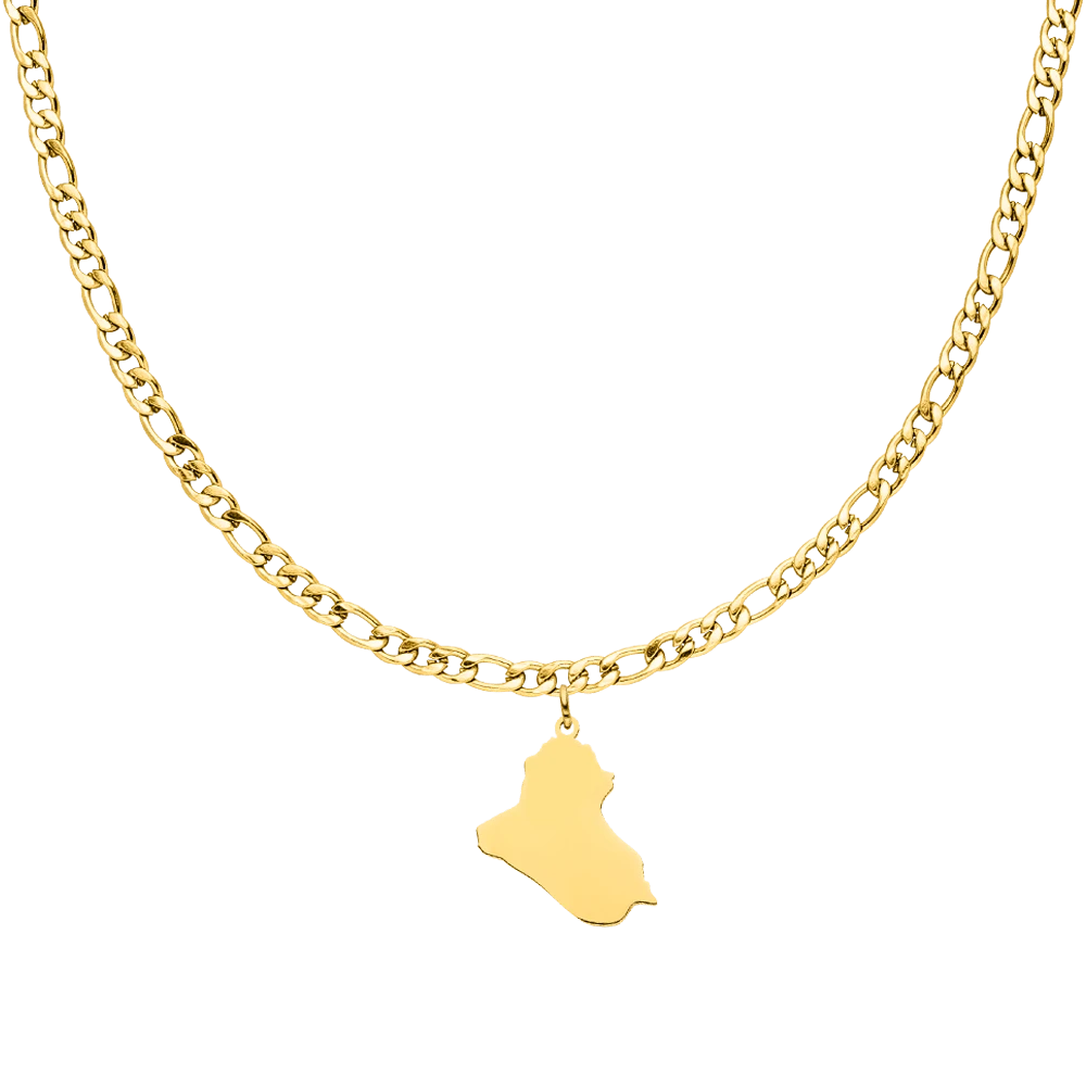 Nations Kette | 18K Vergoldet | Classic – Bild 14