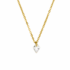 Karo Halskette | 18K Vergoldet